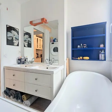 公寓 Elegant, Moderne Et Paisible 巴黎